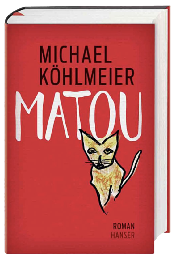 Eine kontinentale Katze hat 7 Leben. Leider. Cover des Buches "Matou"